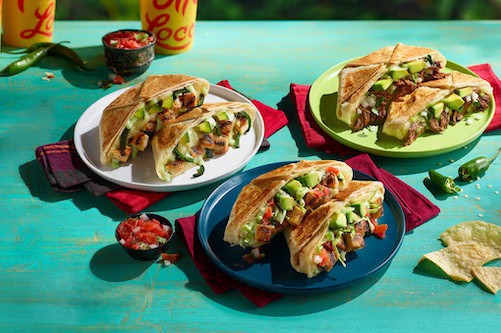 El Pollo Loco stuffed quesadillas