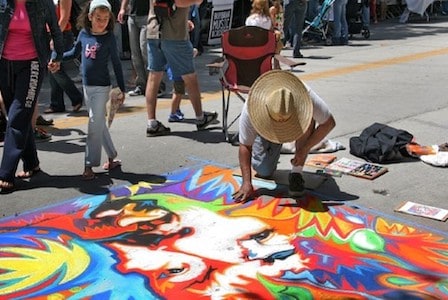 Art Festival Chalk Artist