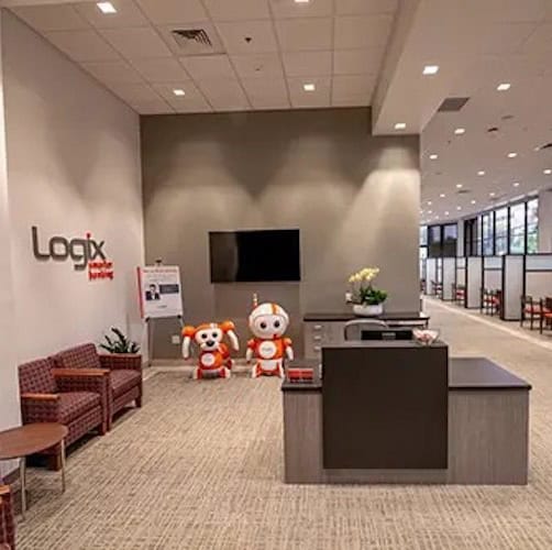 Logix Federal Credit Union desk