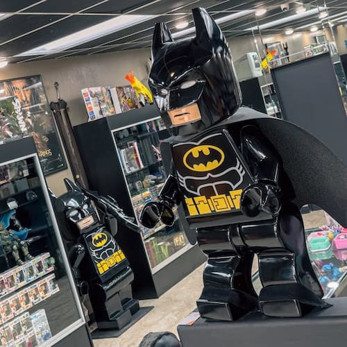 Large scale Batman Lego figure