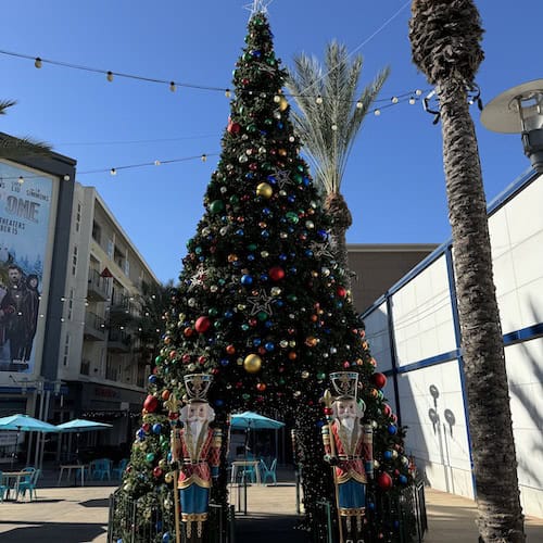 Christmas tree with hole in the middle to walk through