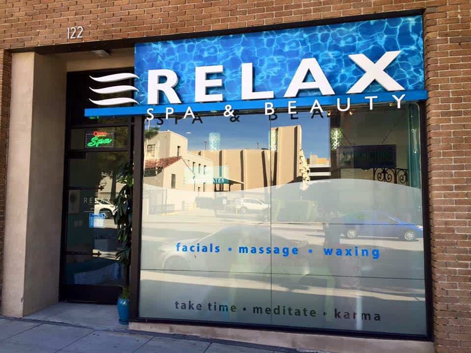 Relax Beauty & Spa storefront